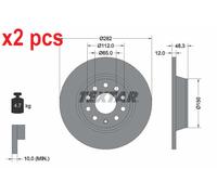 X2 PCS L&R SIDES BRAKE DISC 92140803