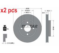 Textar 92176005 Brake Disc