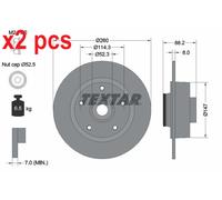 X2 PCS L&R SIDES BRAKE DISC 92195903