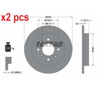 X2 PCS L&R SIDES BRAKE DISC 92204000