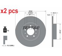 X2 PCS L&R SIDES BRAKE DISC 92238003