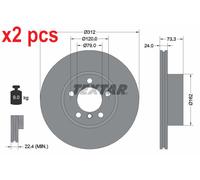 X2 PCS L&R SIDES BRAKE DISC 92261805