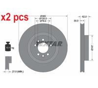 X2 PCS L&R SIDES BRAKE DISC 92283205