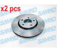 X2 PCS L&R SIDES BRAKE DISC C3002V