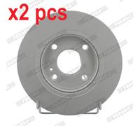 X2 PCS L&R SIDES BRAKE DISC DDF1740C