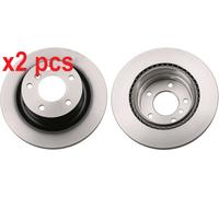 X2 PCS L&R SIDES BRAKE DISC DF6313