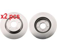 X2 PCS L&R SIDES BRAKE DISC DF6533
