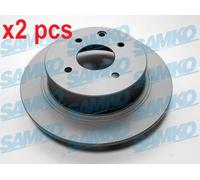 X2 PCS L&R SIDES BRAKE DISC N2040P