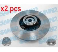 X2 PCS L&R SIDES BRAKE DISC R1009PCA