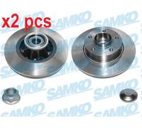 X2 PCS L&R SIDES BRAKE DISC R1020PCA