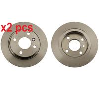 X2 PCS L&R SIDES DF4301 BRAKE DISC TRW