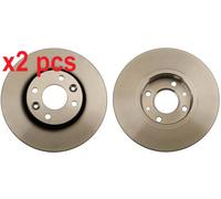 X2 PCS L&R SIDES DF4364 BRAKE DISC TRW