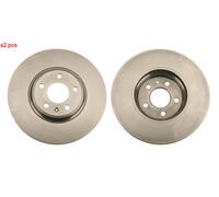X2 PCS L&R SIDES DF6015S BRAKE DISC TRW