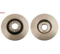 X2 PCS L&R SIDES DF6073S BRAKE DISC TRW