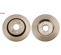 X2 PCS L&R SIDES DF6135 BRAKE DISC TRW