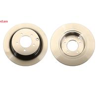 X2 PCS L&R SIDES DF6177 BRAKE DISC TRW
