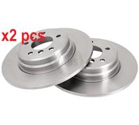 X2 PCS L&R SIDES FITS AC ACE 4.6 BRAKE DISC 16103 A.B.S.