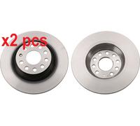 X2 PCS L&R SIDES FITS AUDI A3 1.0 TFSI BRAKE DISC DF6504 TRW