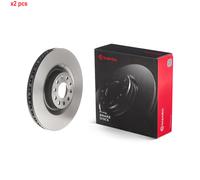 X2 PCS L&R SIDES FITS AUDI A3 1.2 TSI BRAKE DISC 09.C892.11 BREMBO