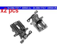 X2 PCS L&R SIDES FITS AUDI A4 B5 1.6 BRAKE CALIPER 24.3384-1732.7 ATE