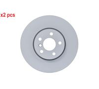 X2 PCS L&R SIDES FITS BMW 1 116 I BRAKE DISC 0986479C93 BOSCH