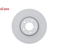 X2 PCS L&R SIDES FITS BMW 5 540 I BRAKE DISC 0 986 479 E20 BOSCH