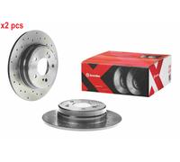 X2 PCS L&R SIDES FITS CHRYSLER CROSSFIRE 3.2 BRAKE DISC 08.5178.3X BREMBO