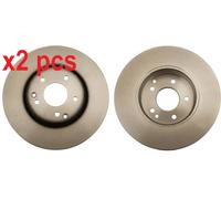 X2 PCS L&R SIDES FITS CHRYSLER CROSSFIRE 3.2 BRAKE DISC DF2812 TRW