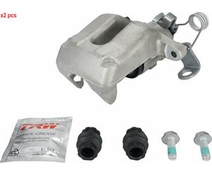X2 PCS L&R SIDES FITS CITROËN C5 II BREAK 2.2 HDI BRAKE CALIPER BHN823E TRW