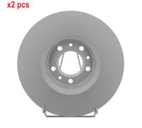 X2 PCS L&R SIDES FITS CITROËN C5 III 1.6 BRAKE DISC DDF1615C FITS FOR FERODO