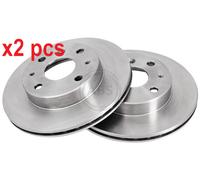 X2 PCS L&R SIDES FITS DAIHATSU APPLAUSE HATCHBACK 1.6 BRAKE DISC 16169 A.B.S.