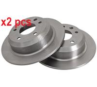 X2 PCS L&R SIDES FITS DAIMLER DAIMLER XJ SIX 4.0 BRAKE DISC 16155 A.B.S.