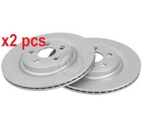X2 PCS L&R SIDES FITS DAIMLER DAIMLER XJ SIX 4.0 BRAKE DISC 18090 A.B.S.