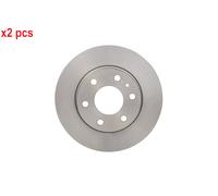X2 PCS L&R SIDES FITS FOR IVECO DAILY IV VAN 29L10 V BRAKE DISC 0986479638 BOSCH