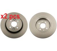 X2 PCS L&R SIDES FITS FOR RENAULT KANGOO 1.6 16V 4X4 BRAKE DISC DF4691 TRW