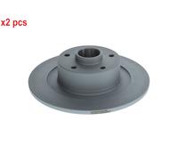 X2 PCS L&R SIDES FITS FOR RENAULT LAGUNA COUPE 2.0 BRAKE DISC 0986479573 BOSCH