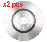 2x Original A.B.S. Brake Disc 17918 for Subaru