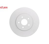 X2 PCS L&R SIDES FITS FORD MONDEO MK III SALOON 1.8 BRAKE DISC 0986479B44 BOSCH