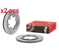X2 PCS L&R SIDES FITS FORD TRANSIT V363 VAN 2.0 BRAKE DISC 08.C540.11 BREMBO
