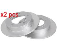 X2 PCS L&R SIDES FITS GEO TRACKER STATION WAGON 1.6 I BRAKE DISC 15988 A.B.S.