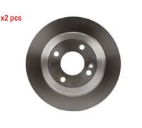 X2 PCS L&R SIDES FITS HYUNDAI ACCENT IV SALOON BRAKE DISC 0 986 479 A44 BOSCH