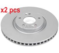 2x Original A.B.S. Brake Disc 18177 for Hyundai KIA
