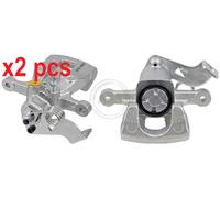 X2 PCS L&R SIDES FITS HYUNDAI I10 II 1.0 BRAKE CALIPER 740061 A.B.S.