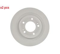 X2 PCS L&R SIDES FITS HYUNDAI I30 1.4 BRAKE DISC 0 986 479 A47 BOSCH