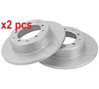 2X Original A.B.S. Brake Disc 15616 For Land Rover