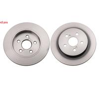 X2 PCS L&R SIDES FITS LEXUS CT 200H BRAKE DISC DF6145 TRW