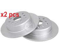 2x Original A.B.S. Brake Disc 17413 for Lexus