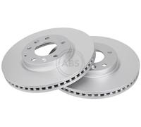 2x Brake disc Vented 18030 A.B.S. for MAZDA CX-7