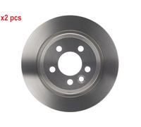 X2 PCS L&R SIDES FITS MG MG ZT 1.8 16V BRAKE DISC 0986478837 BOSCH