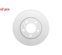 X2 PCS L&R SIDES FITS MINI MINI COUNTRYMAN ONE BRAKE DISC 0986479725 BOSCH